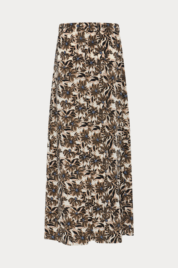 Heartmade HMSican Maxi Nederdel, Shitake Print